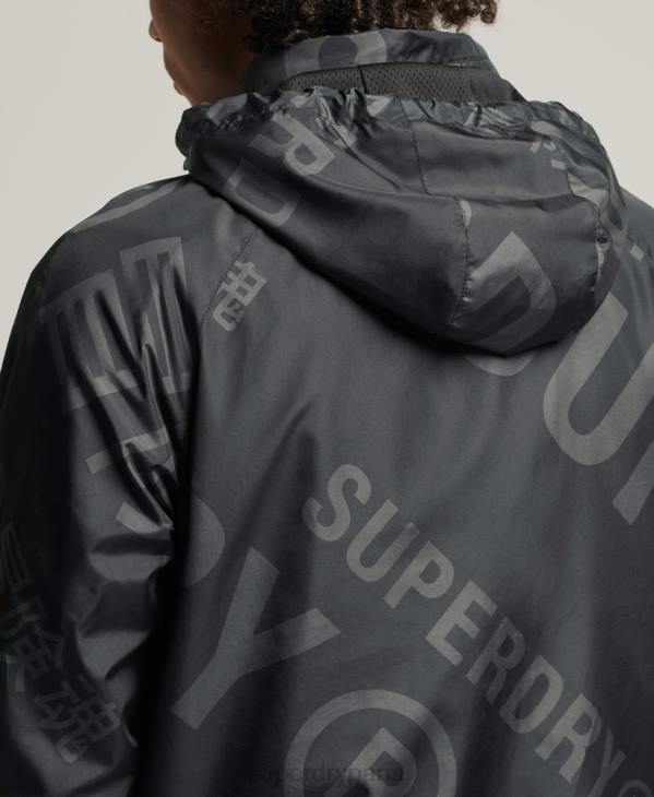 Superdry Hommes veste casual graphique essentielle D64Z4550 vêtements noir