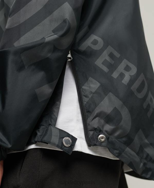 Superdry Hommes veste casual graphique essentielle D64Z4550 vêtements noir