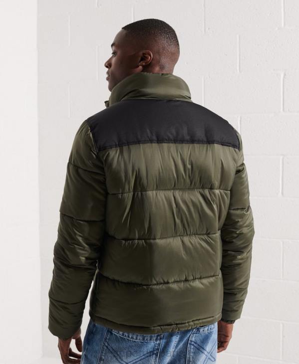 Superdry Hommes veste codée D64Z4645 vêtements kaki