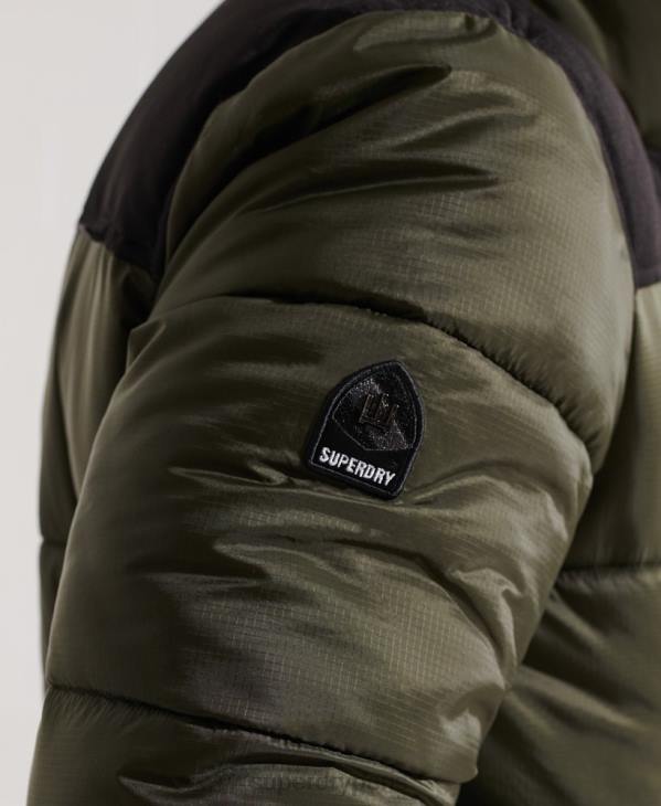Superdry Hommes veste codée D64Z4645 vêtements kaki