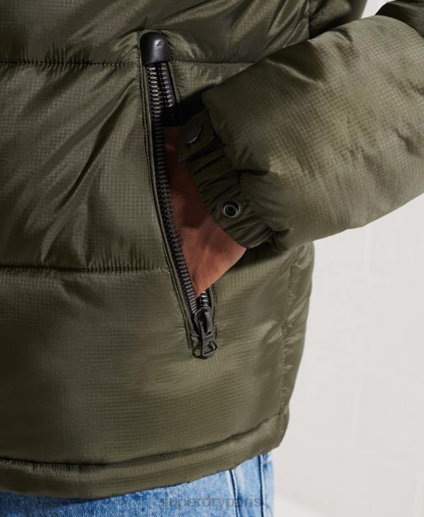 Superdry Hommes veste codée D64Z4645 vêtements kaki
