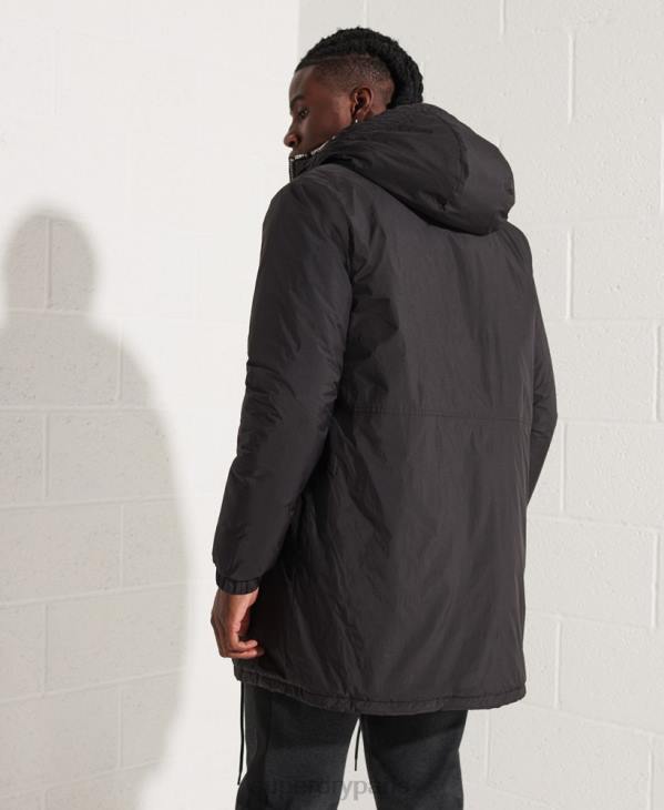 Superdry Hommes veste coupe-vent touchline sd D64Z1151 vêtements noir