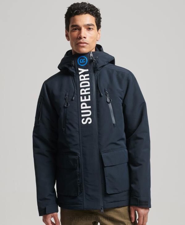 Superdry Hommes veste coupe-vent ultime sd D64Z1078 vêtements marine