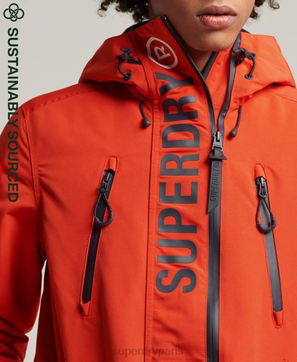 Superdry Hommes veste coupe-vent ultime sd D64Z1091 vêtements orange