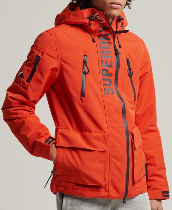 Superdry Hommes veste coupe-vent ultime sd D64Z1091 vêtements orange