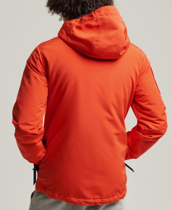 Superdry Hommes veste coupe-vent ultime sd D64Z1091 vêtements orange
