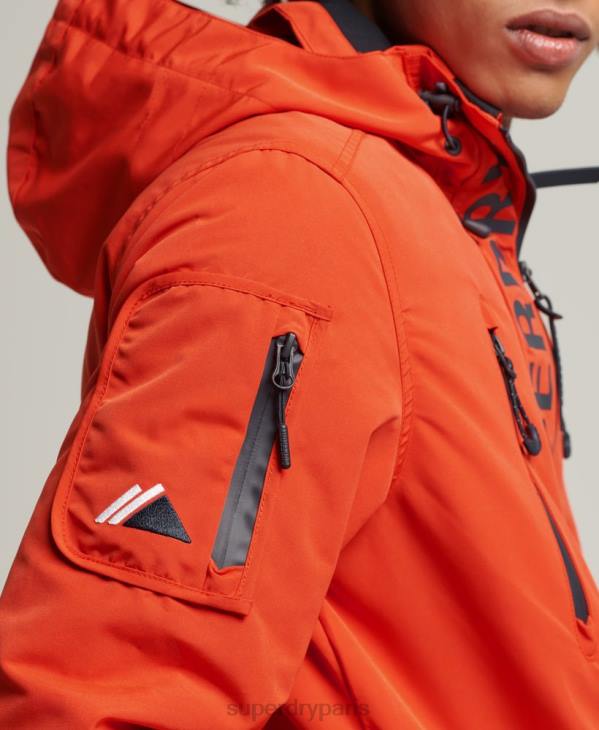 Superdry Hommes veste coupe-vent ultime sd D64Z1091 vêtements orange