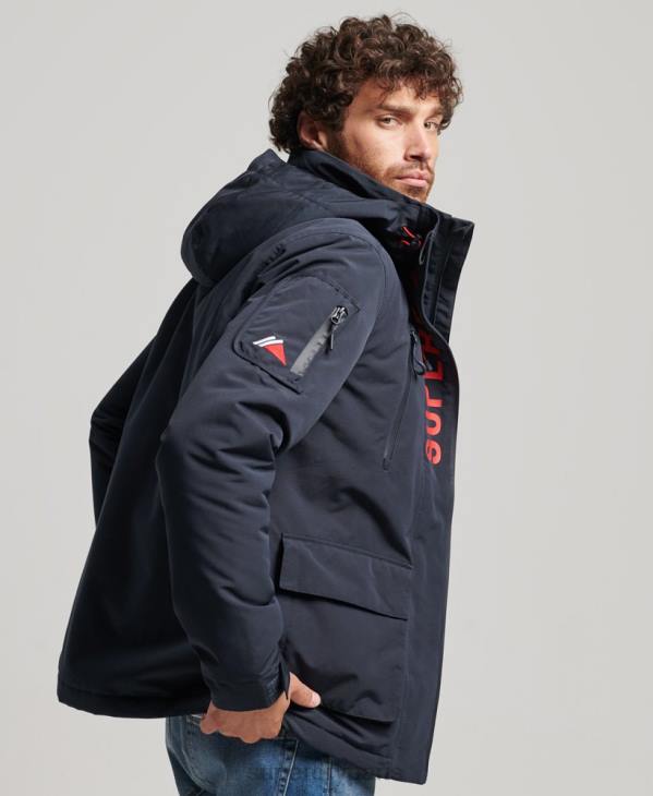 Superdry Hommes veste coupe-vent ultime sd D64Z1101 vêtements marine