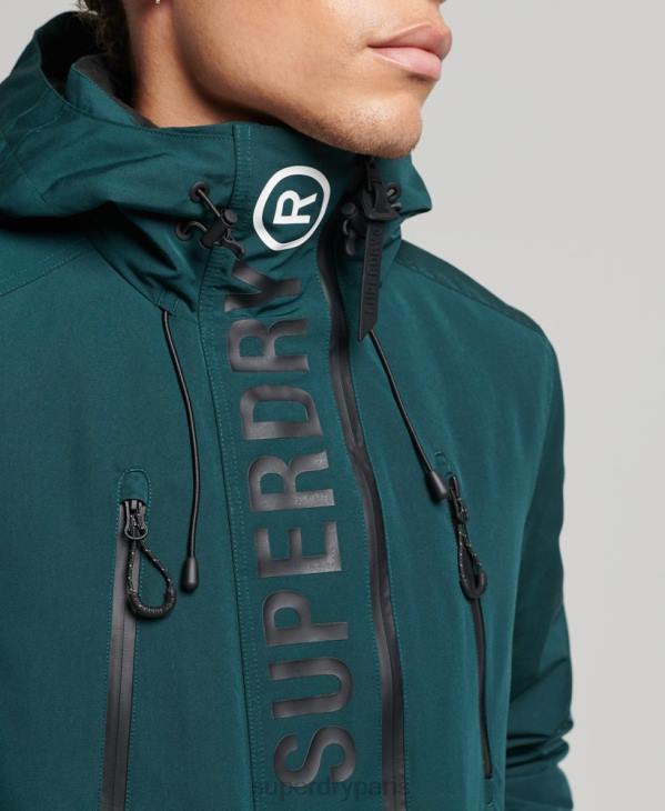 Superdry Hommes veste coupe-vent ultime sd D64Z1152 vêtements vert