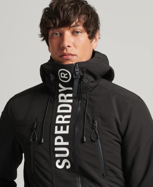 Superdry Hommes veste coupe-vent ultime sd D64Z1187 vêtements noir