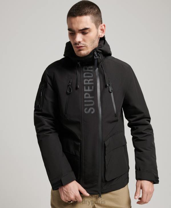 Superdry Hommes veste coupe-vent ultime sd D64Z919 vêtements noir