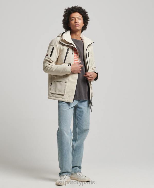 Superdry Hommes veste coupe-vent ultime sd D64Z926 vêtements beige