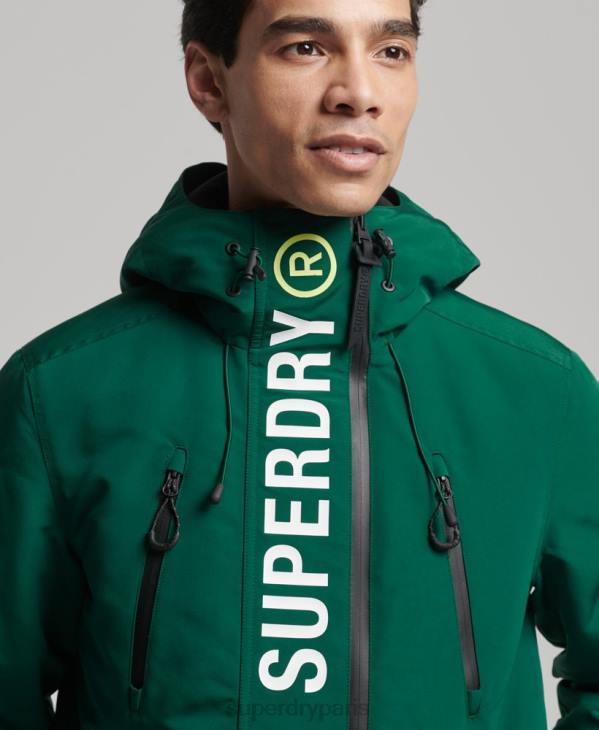 Superdry Hommes veste coupe-vent ultime sd D64Z930 vêtements vert