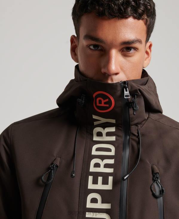 Superdry Hommes veste coupe-vent ultime sd D64Z969 vêtements brun