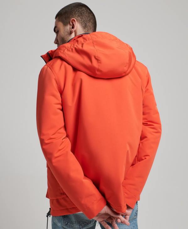 Superdry Hommes veste coupe-vent ultime sd D64Z998 vêtements orange