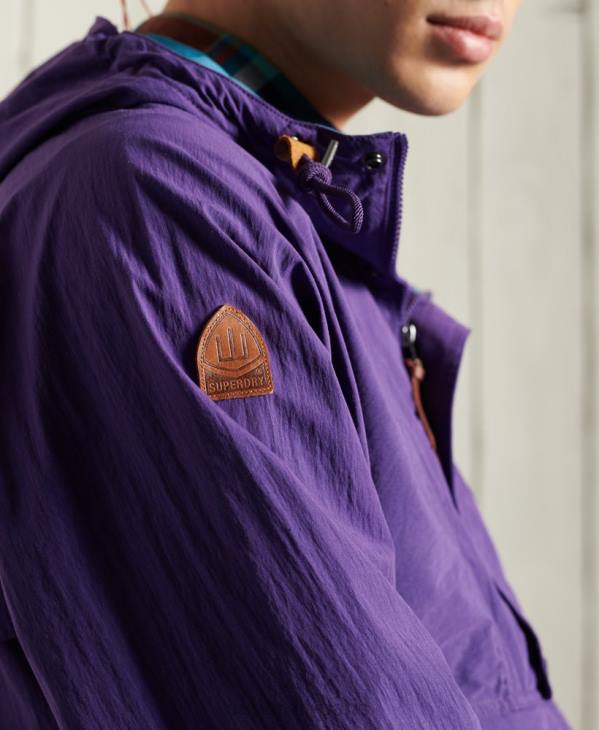 Superdry Hommes veste décontractée de montagne D64Z4639 vêtements violet