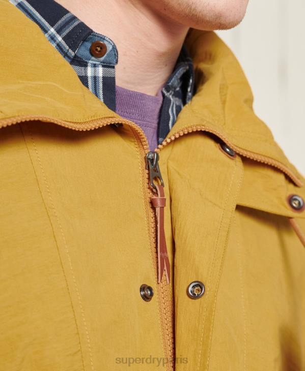 Superdry Hommes veste décontractée de montagne D64Z4667 vêtements jaune