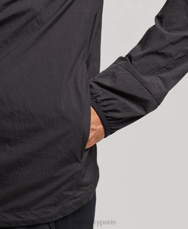 Superdry Hommes veste de course D64Z4544 vêtements noir