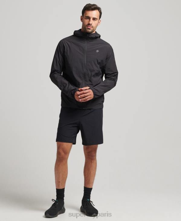 Superdry Hommes veste de course D64Z4544 vêtements noir