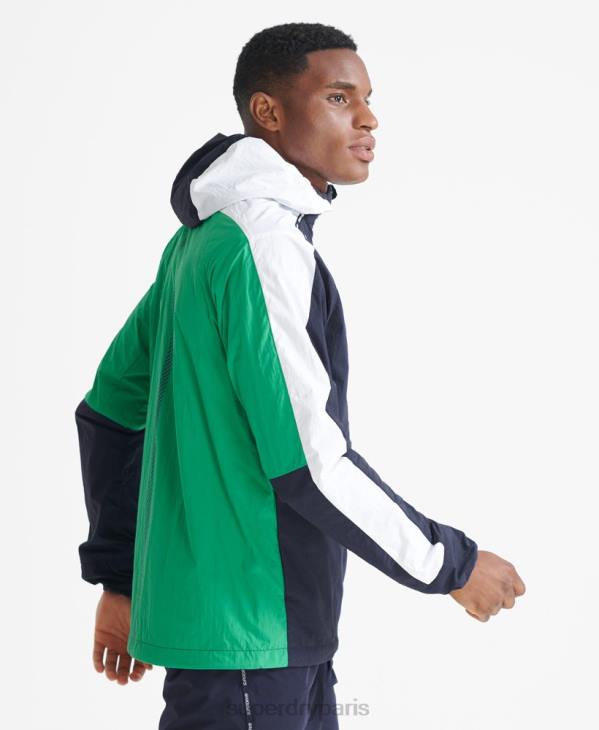 Superdry Hommes veste de course D64Z5400 vêtements marine
