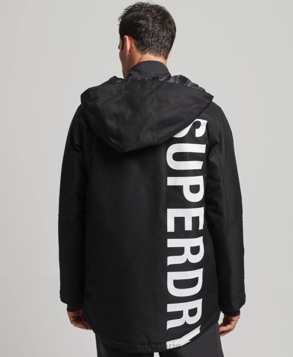 Superdry Hommes veste de freeride D64Z981 vêtements noir