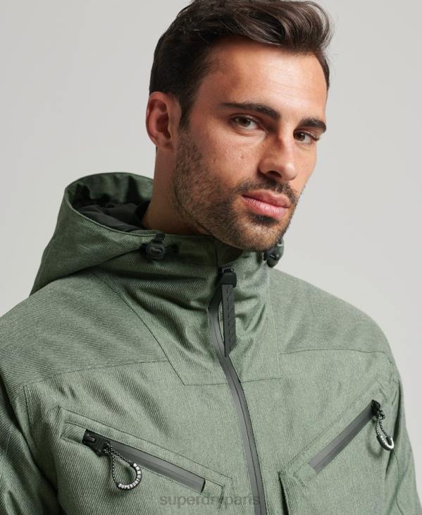 Superdry Hommes veste de freeride D64Z982 vêtements vert