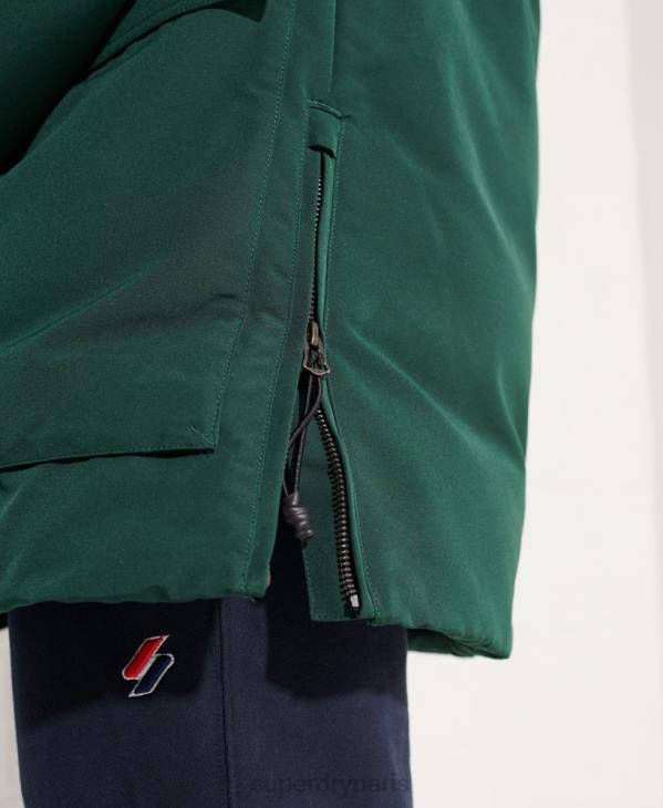 Superdry Hommes veste de parka everest D64Z4588 vêtements vert