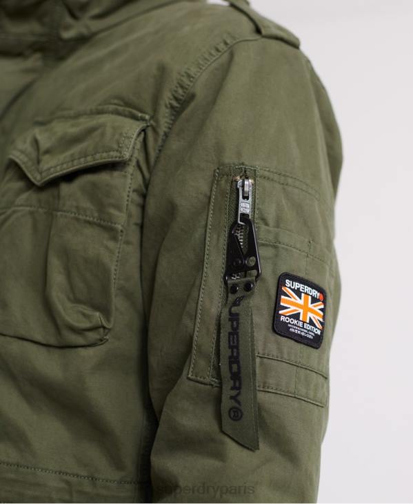 Superdry Hommes veste de poche classique rookie D64Z4626 vêtements vert