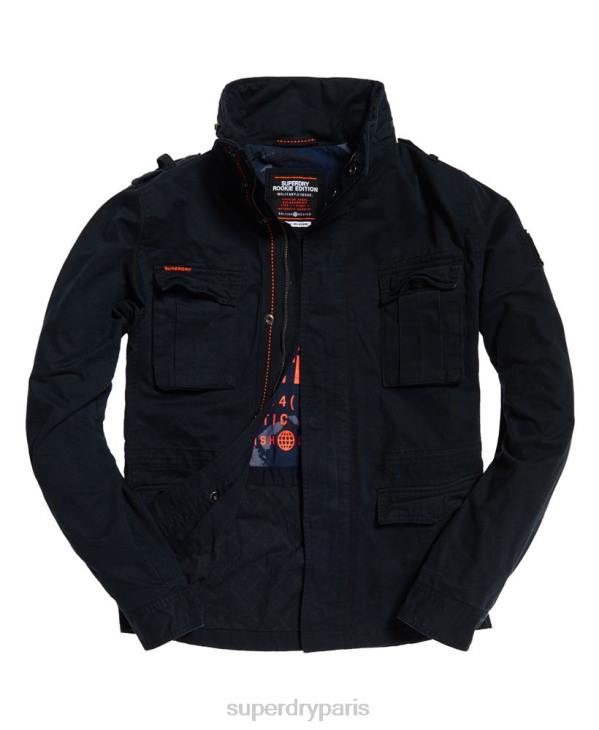 Superdry Hommes veste de poche classique rookie D64Z4754 vêtements marine