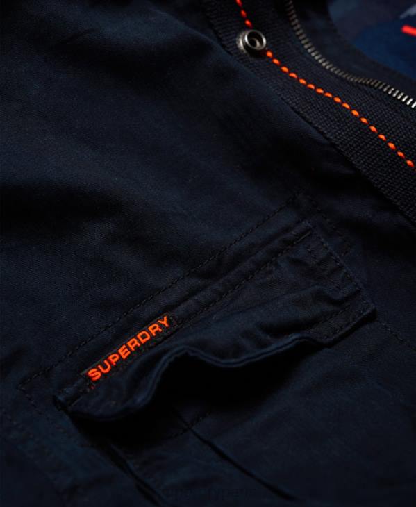 Superdry Hommes veste de poche classique rookie D64Z4754 vêtements marine