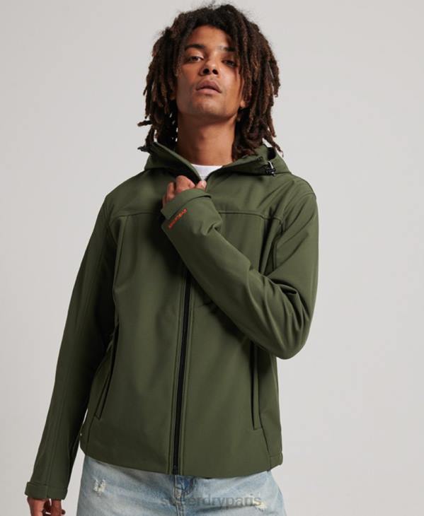 Superdry Hommes veste de randonnée D64Z1063 vêtements kaki