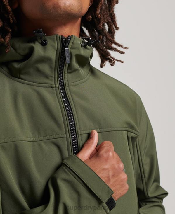 Superdry Hommes veste de randonnée D64Z1063 vêtements kaki