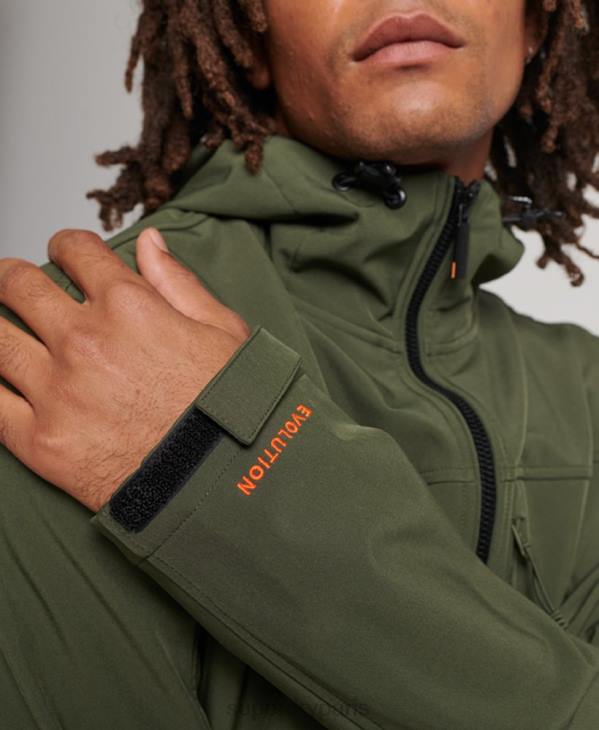 Superdry Hommes veste de randonnée D64Z1063 vêtements kaki