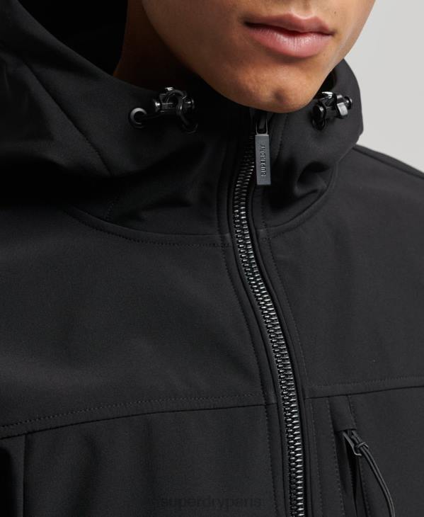 Superdry Hommes veste de randonnée D64Z910 vêtements noir