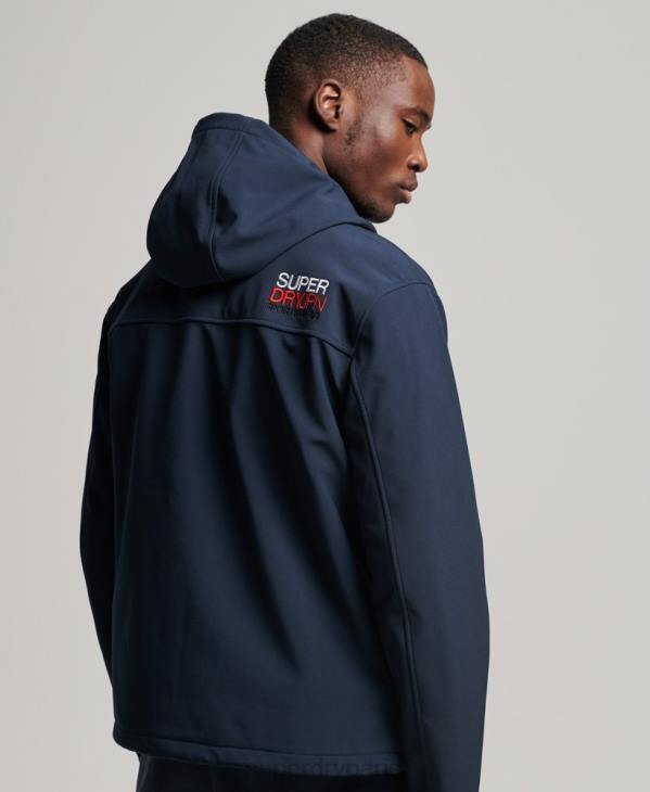 Superdry Hommes veste de randonnée D64Z916 vêtements marine
