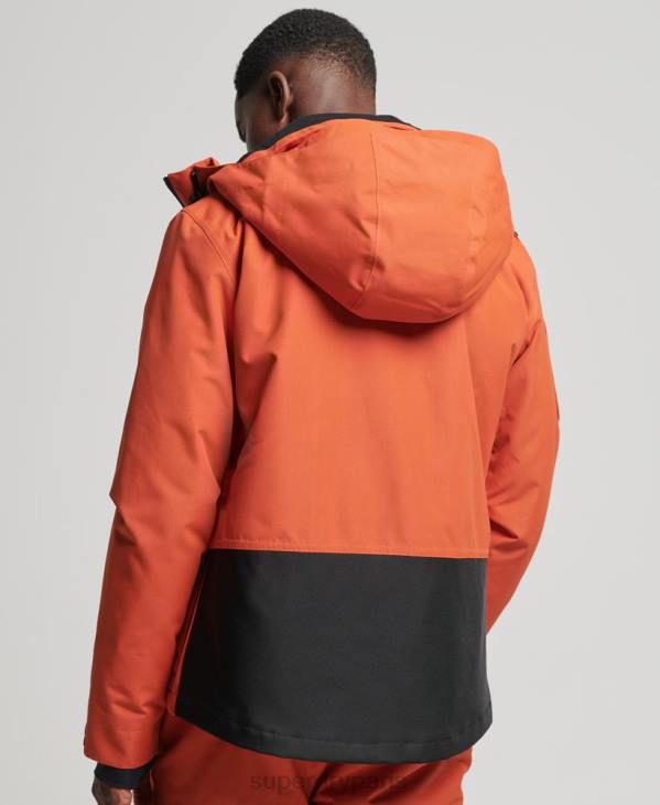 Superdry Hommes veste de sauvetage ultime D64Z1377 vêtements orange