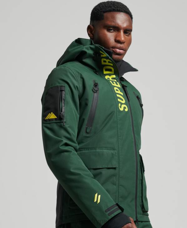 Superdry Hommes veste de sauvetage ultime D64Z1379 vêtements vert