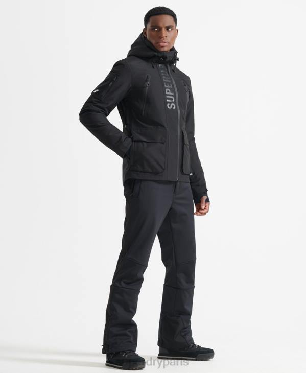 Superdry Hommes veste de sauvetage ultime D64Z6459 vêtements noir