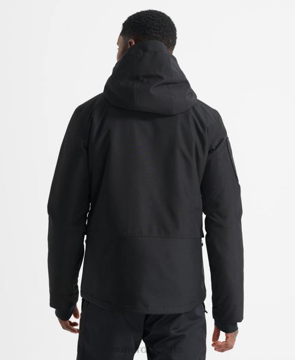 Superdry Hommes veste de sauvetage ultime D64Z6459 vêtements noir