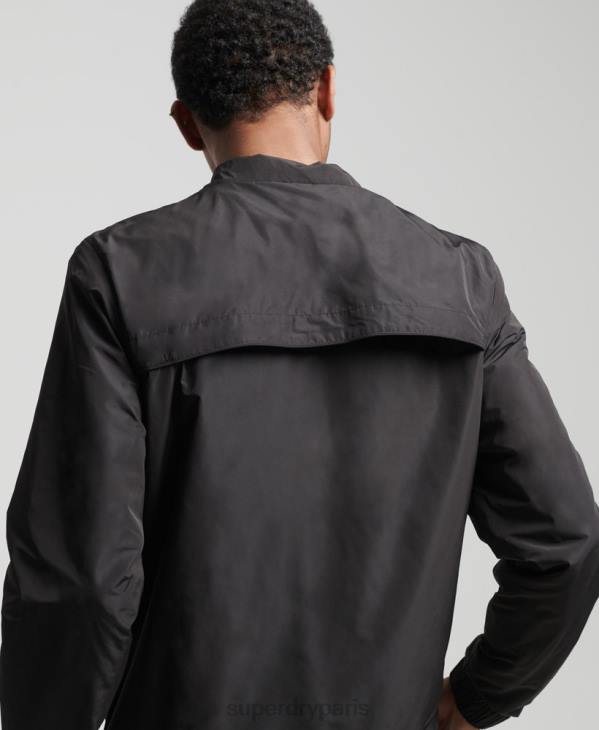 Superdry Hommes veste de survêtement D64Z1172 vêtements noir