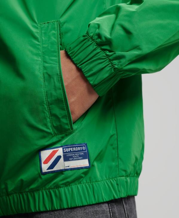 Superdry Hommes veste de survêtement D64Z4616 vêtements vert
