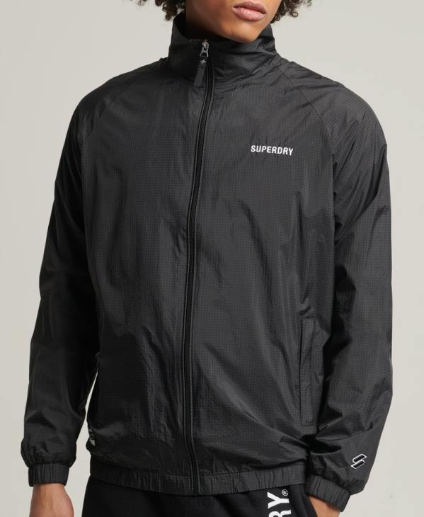 Superdry Hommes veste de survêtement code essential D64Z4638 vêtements noir