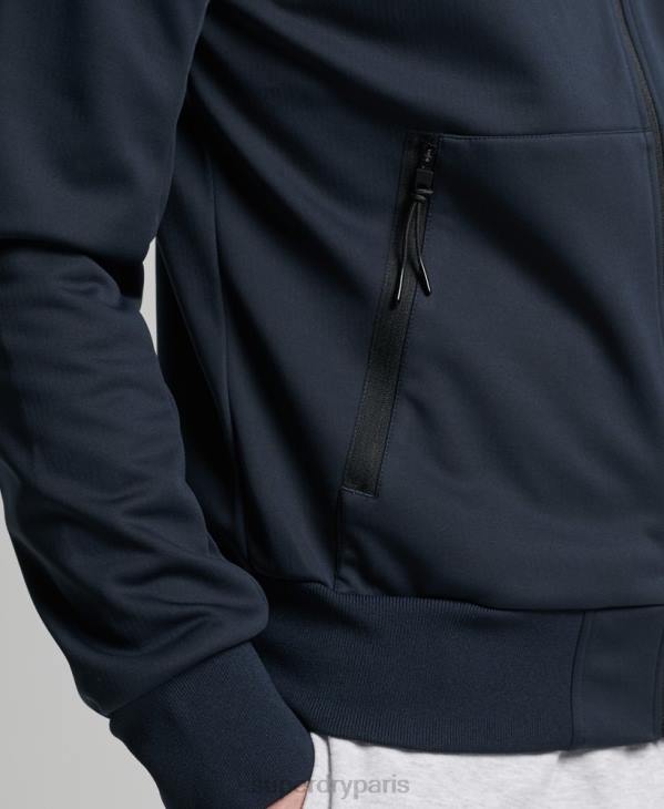 Superdry Hommes veste de survêtement technique soft shell D64Z4705 vêtements marine