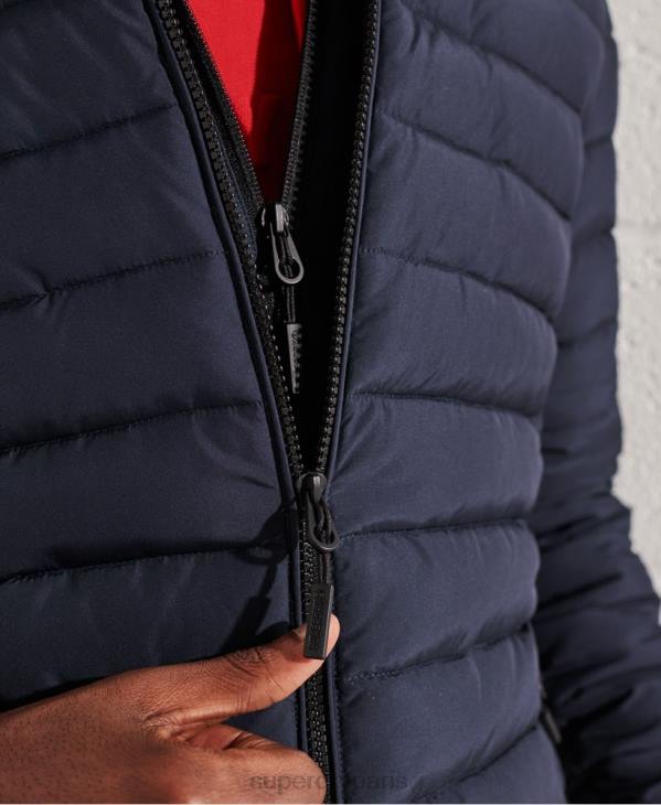 Superdry Hommes veste fuji à capuche D64Z4668 vêtements marine