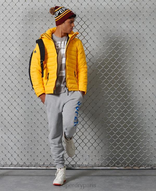 Superdry Hommes veste fuji à capuche D64Z4748 vêtements jaune