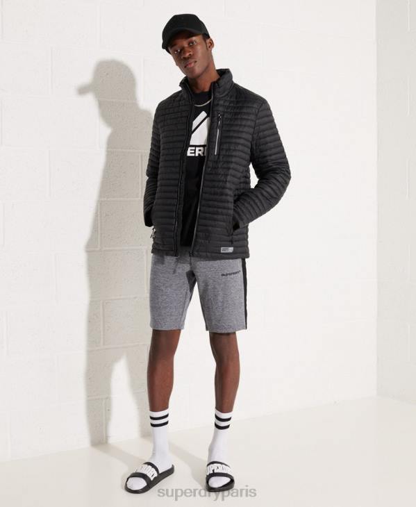 Superdry Hommes veste fuji repliable en micro matelassé D64Z1184 vêtements noir