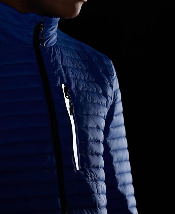 Superdry Hommes veste fuji repliable sans capuche D64Z1191 vêtements bleu