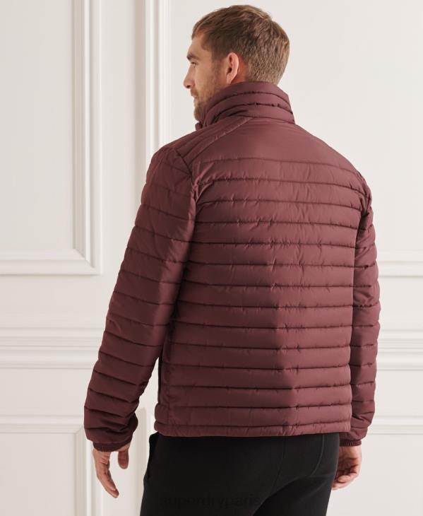 Superdry Hommes veste fuji studios sans capuche D64Z1154 vêtements rouge