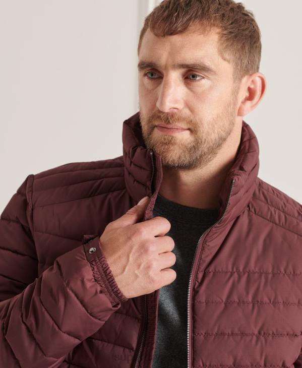Superdry Hommes veste fuji studios sans capuche D64Z1154 vêtements rouge