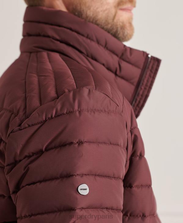Superdry Hommes veste fuji studios sans capuche D64Z1154 vêtements rouge